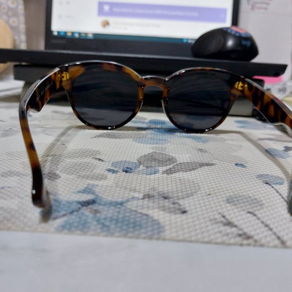 JCP Trendy Sunglasses Leopard Print Pattern Summer Shades - Picture 8 of 8